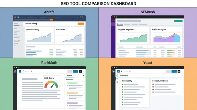 SEO tools comparison for bloggers