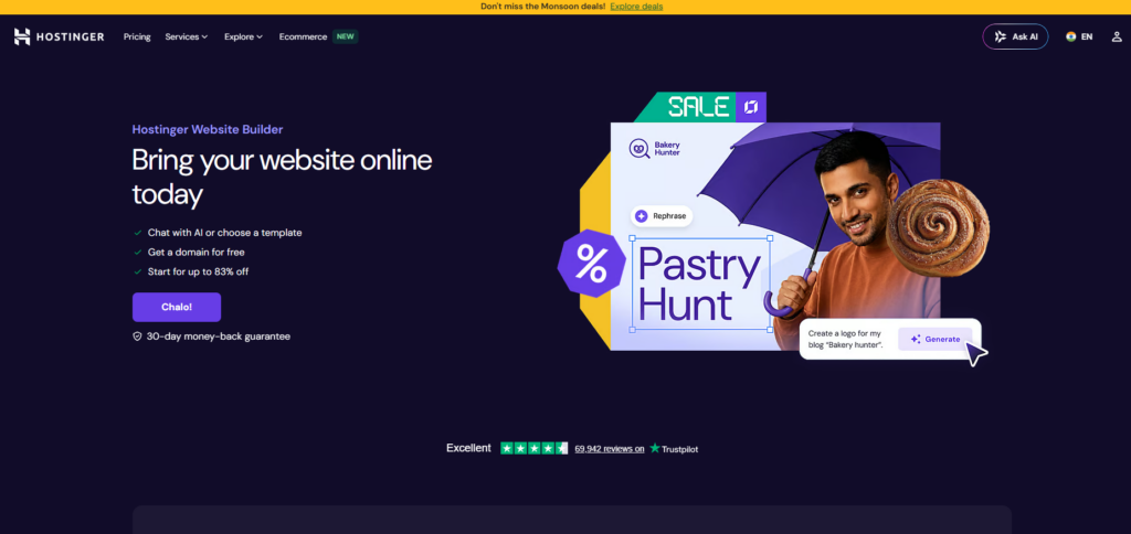 best AI website builder in 2026